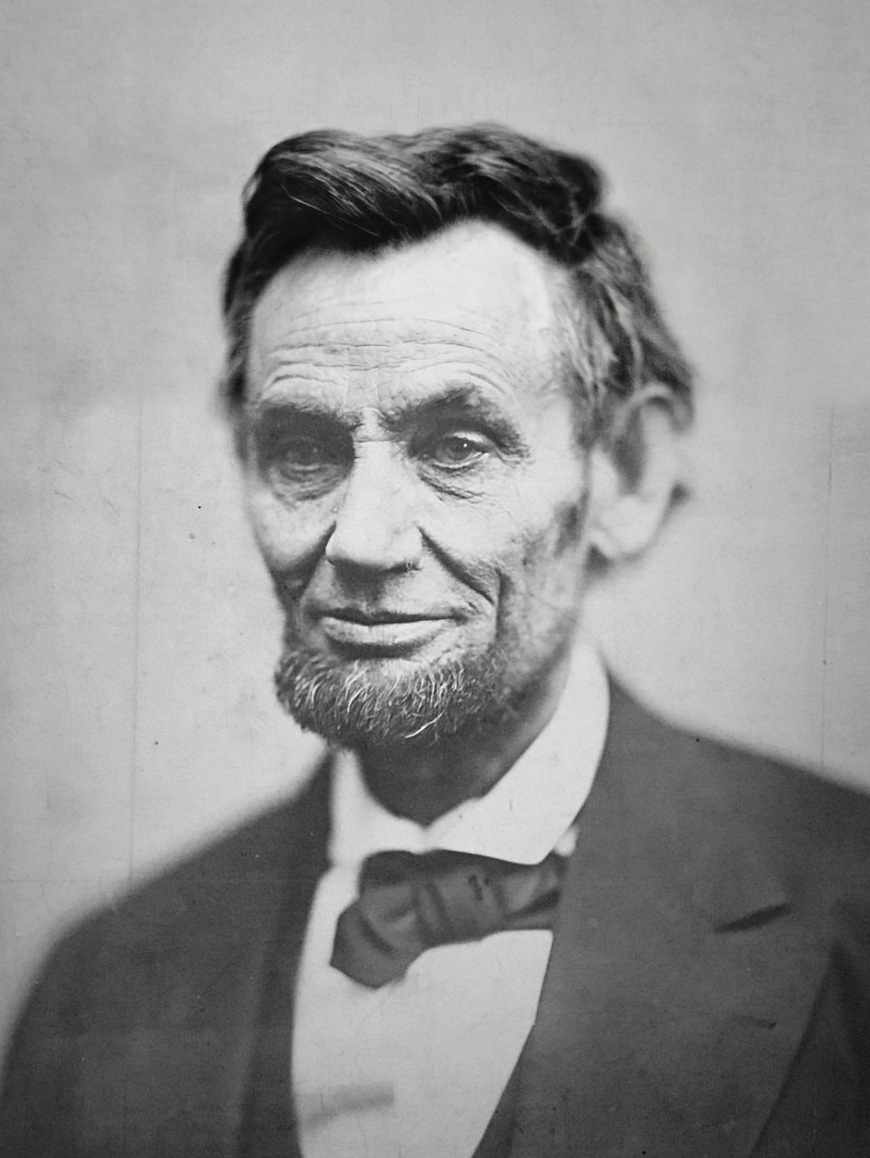 Cracked photograph after restoration
