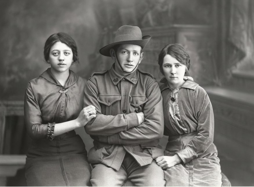 The same photograph, rescued